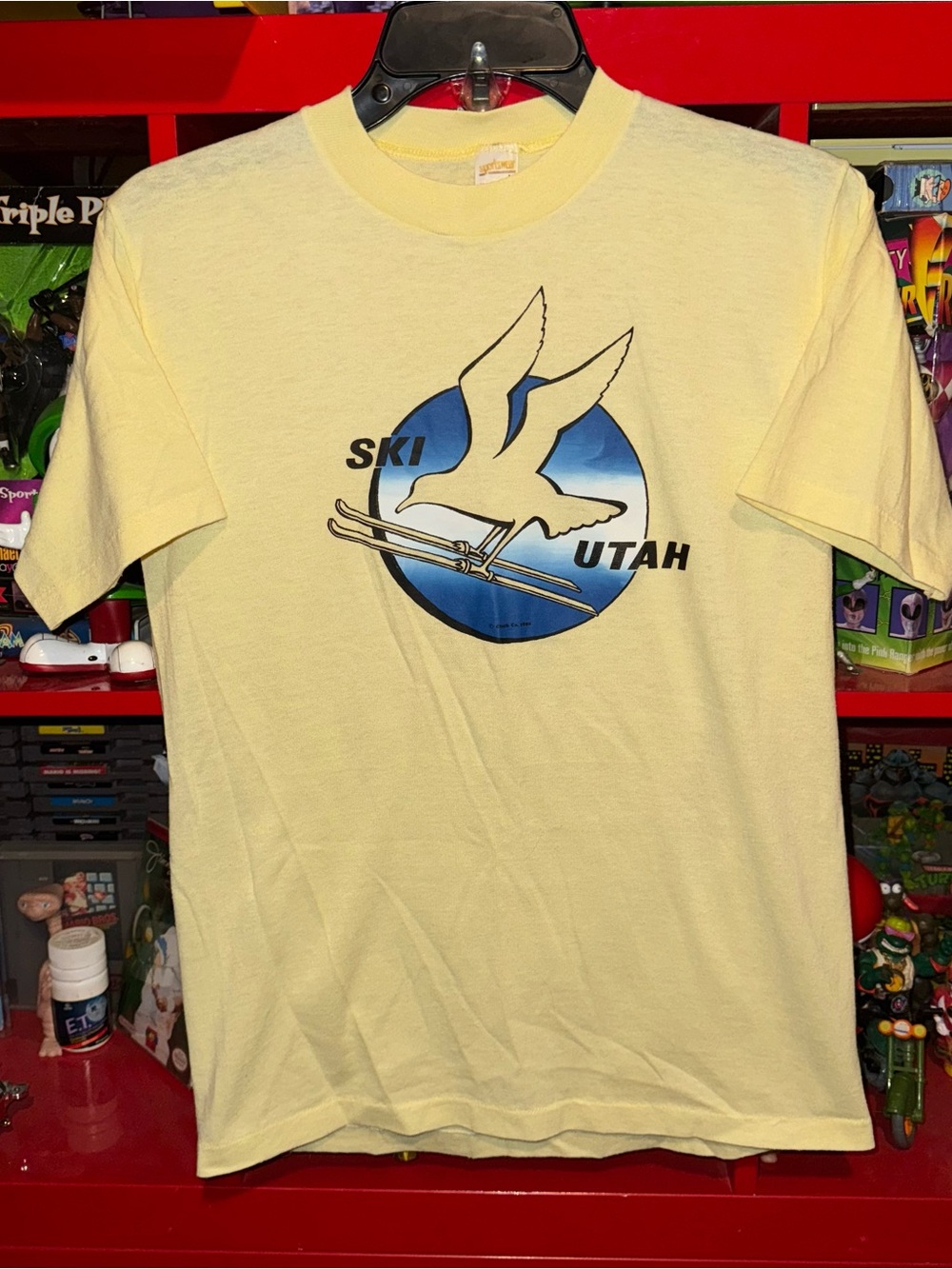 Ski Utah Graphic Vintage 1982 Utah Ski x single stitch T-shirt